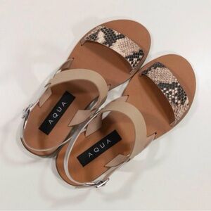 Aqua sandals size 7.5